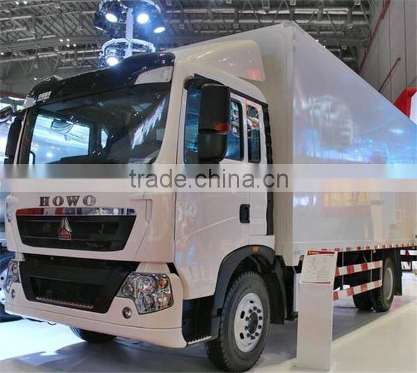 China HOWO T5G MAN Engine 180HP Euro4 4X2 mini Van Truck For Sale