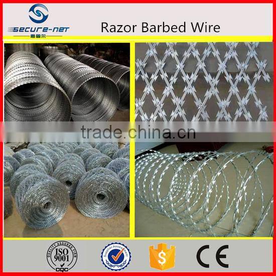 Razor barbed wire machine