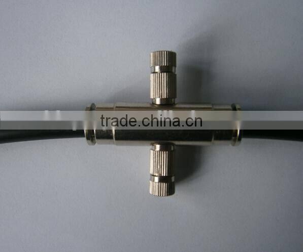 Connector/joint/nozzle holder for mist fog nozzle