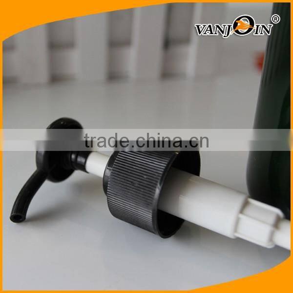 500ml Green Boston Round Lotion Bottle with Pump Sprayer