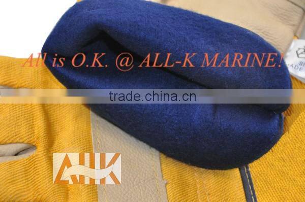 Vinyl Leather Winter Gloves