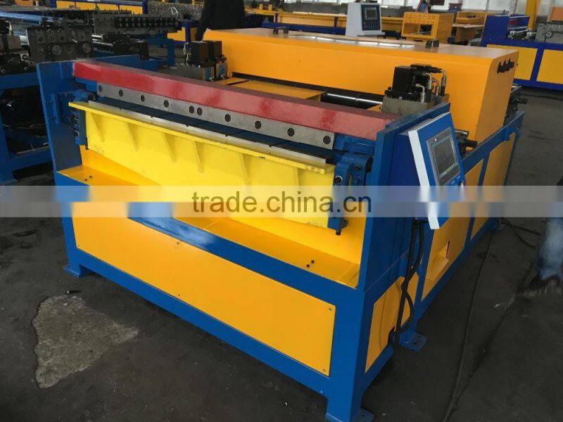 auto duct line manufacture machine for HVAC, Duct tube making machine