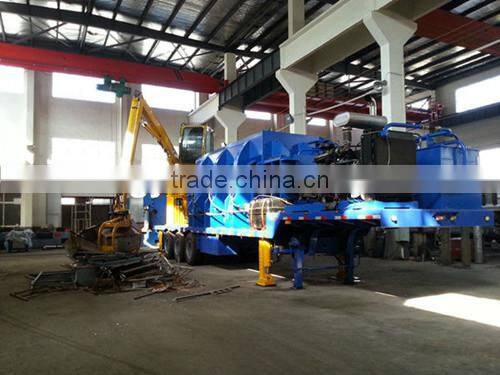 HBS Hydraulic Scrap Metal Car Baler and Shear Machine