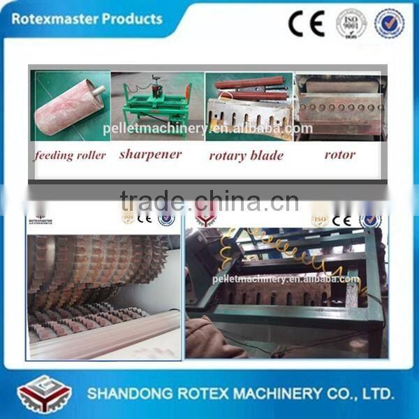 Wood logs chipper chipping machine with electric motor