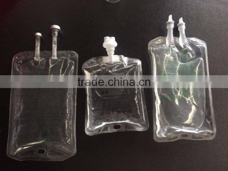 Model DSY-4/SS Non-PVC film multi-chamber I.V automatic soft bag production line