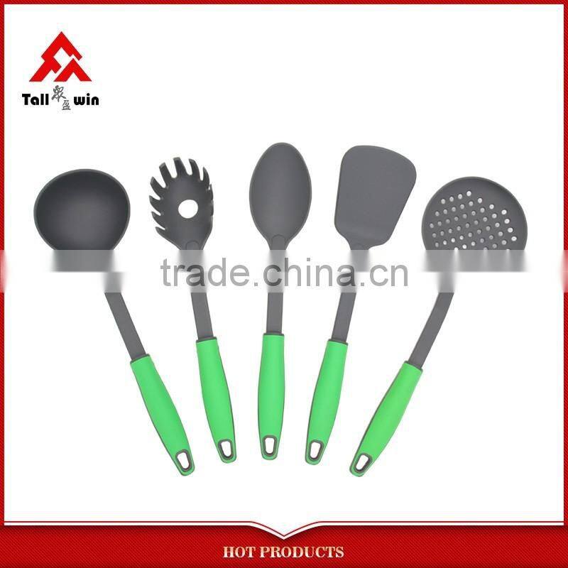 nylon tool solid turner with stainless steel handle