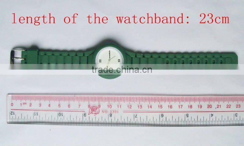 Free Sample, Latest Design Silicone Watch