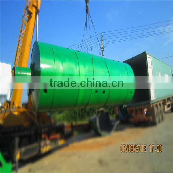 waste plastic to diesel oil recycling machine with CE&ISO 15 tpd