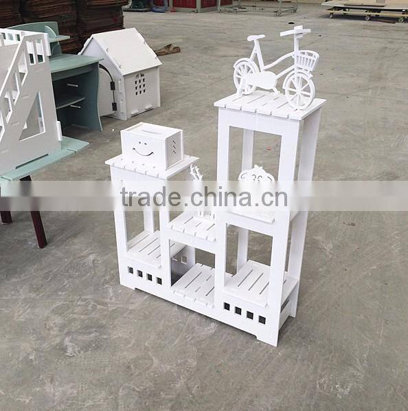 WPC Multi Functional Flower Pot Shelf