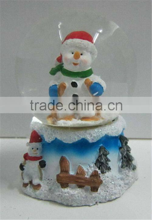 Christmas santa custom mini snow globe