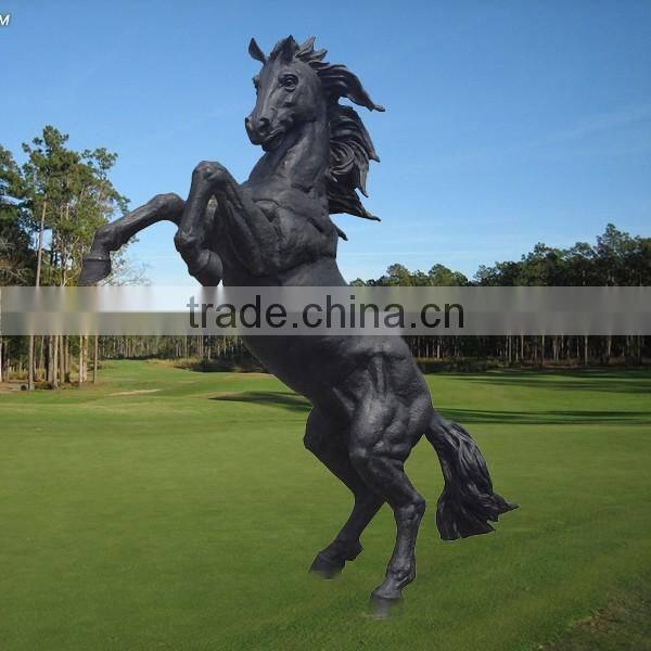 Outdoor modern bronze horse sculpture for sale