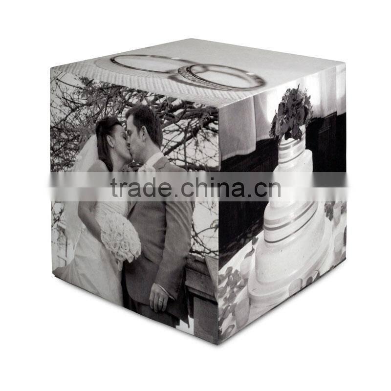 High Quality Wooden Digital Printing Cube