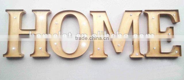 Led Letter Home Decoration Led Wall Decoration