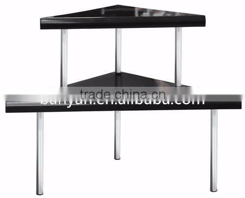 China Factory Kitchen and Home Stainless Steel Corner Storage Shelf