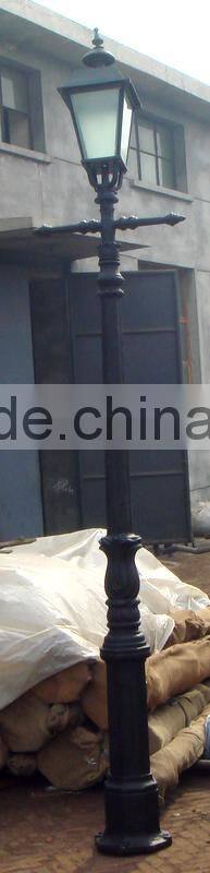 Antique double arm street lighting pole price