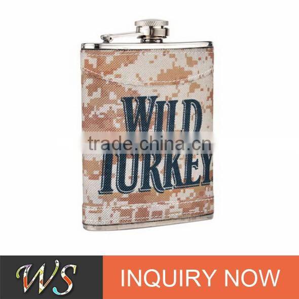 WSJJYY013 High quality and hot selling 2oz stainless steel hip flask