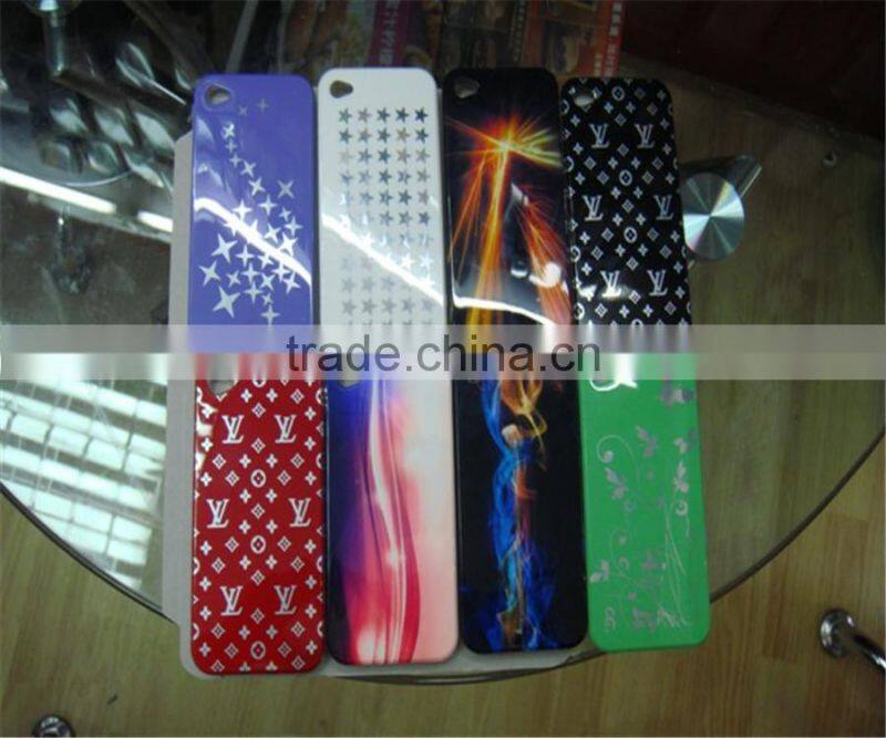 Newest fashion 3D phone case silicone phone case with 3D flip pattern