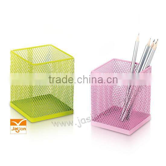 Office storage Metal Hollow Out Pen Holder / Iron Pen holder Wholesales