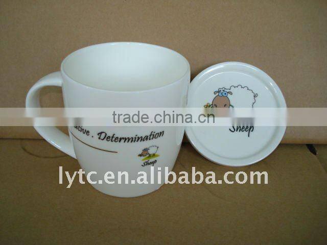 ceramic mug with spoon