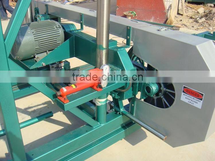 Special hot selling band saw , Portable horizontal band sawmill for woodworking factory