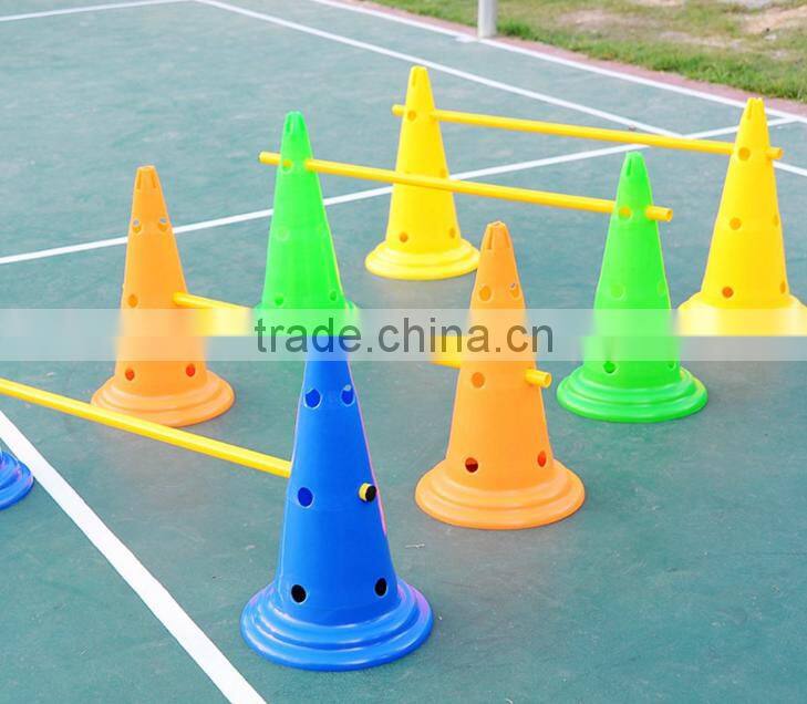 multipurpose football training jump ladder with traffice marker cones
