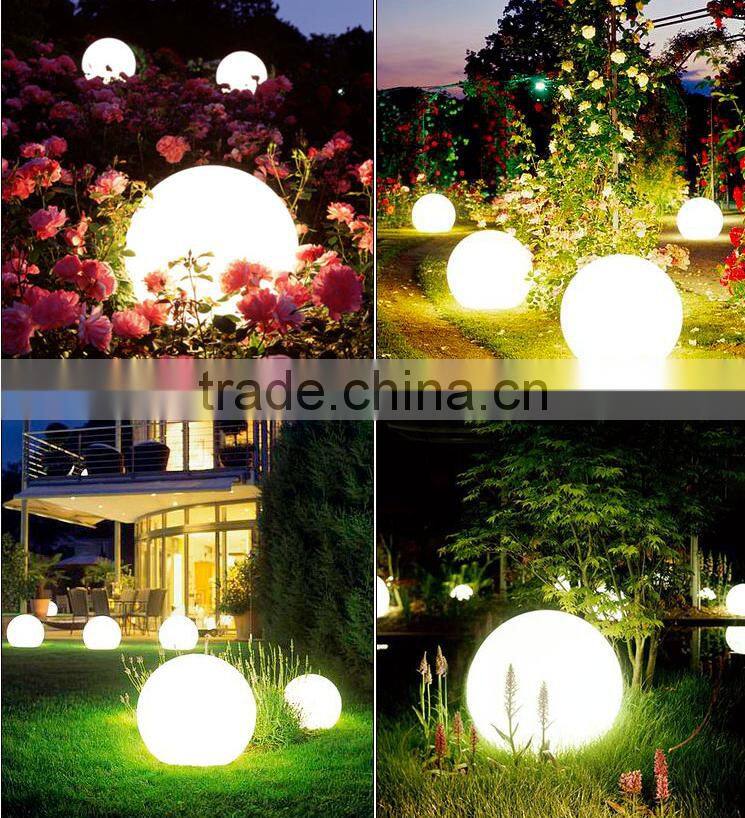 CB002 Plastic rechargeable LED illuminated multi color ball light