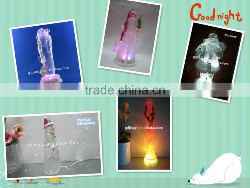 LED christmas acrylic santa claus motif light