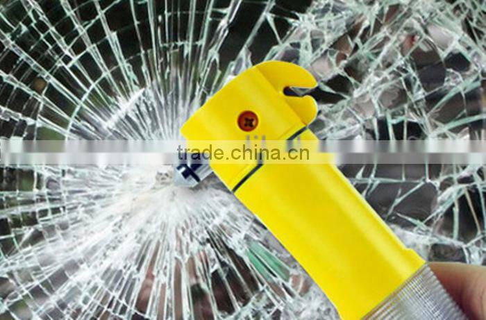 hot sale yellow multifunctional emergency hammer