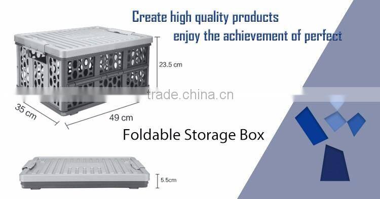 Best Quality Flexible Plastic Foldable Car Storage Box Organizer