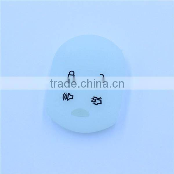 Silicone rubber key shell, key cover for ford 4 buttons in stcok, many color