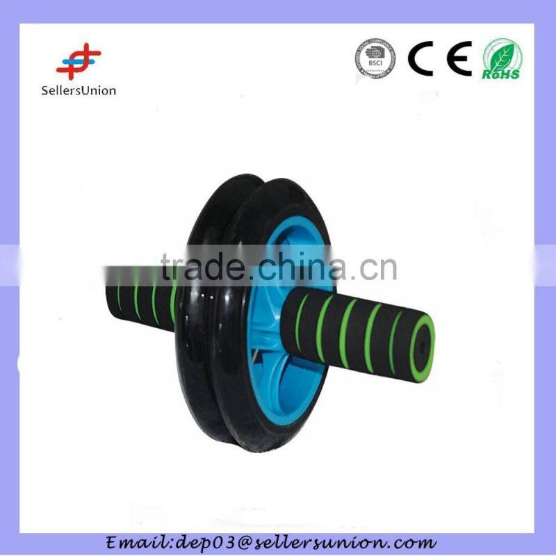 Hot sale PVC abdominal exercise power wheel