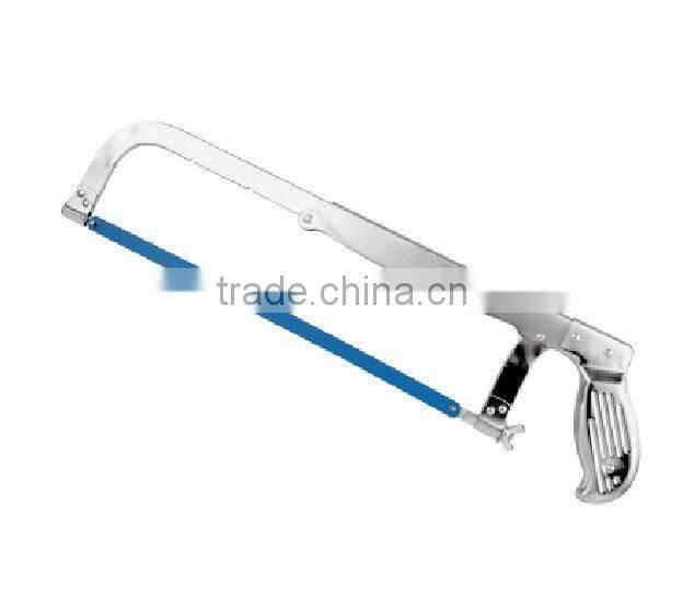 12" eletro plated white adjustable hacksaw frame