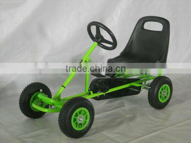 Green Pedal Cars for kids,Mini pedal go kart with CE certificate F100B