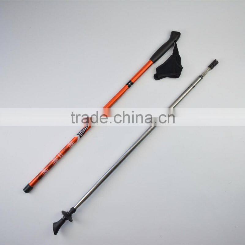 High Quality factory supply aluminium nordic walking stick