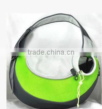 Comfortable pet carrier bag with Safety leash adjustable straps