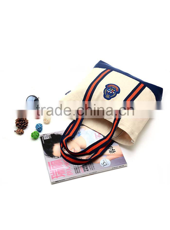 Printed cotton bag/promotional cotton tote bag/custom printed canvas tote bag