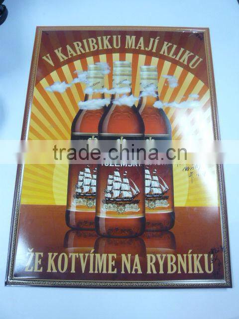 Metal Bar Advertising Board, Metal Sign