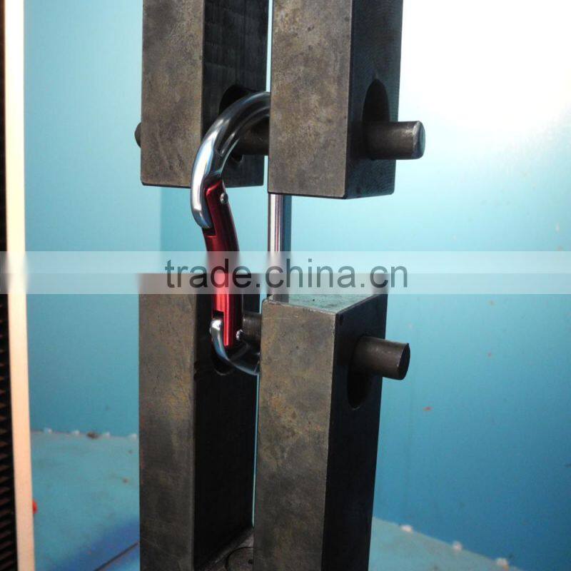 D Type Quicklock Mountain Climbing Aluminum Carabiner With Twist Lock