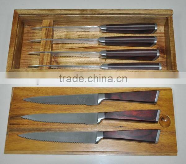 4" stainless steel steak knife