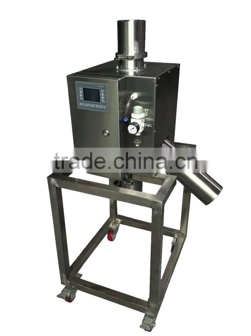 plastic material cutting line metal detector separators machine