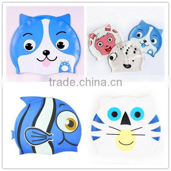 2015 fashion silicone swimming caps