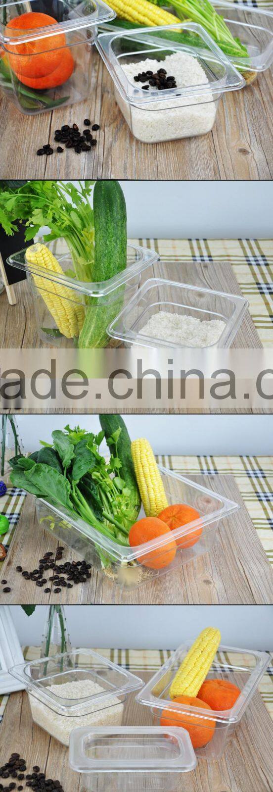 Hot sale Plastic Gastronom Container /Gastronome pan/GN Pan