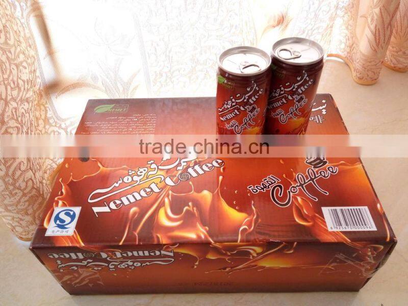 Private Label 180mL Can Coffee Beverage with ISO & HACCP