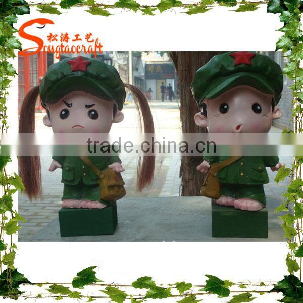 Large garden decorative artificial sculpture customized Children's Playground Decoration artificial sculpture