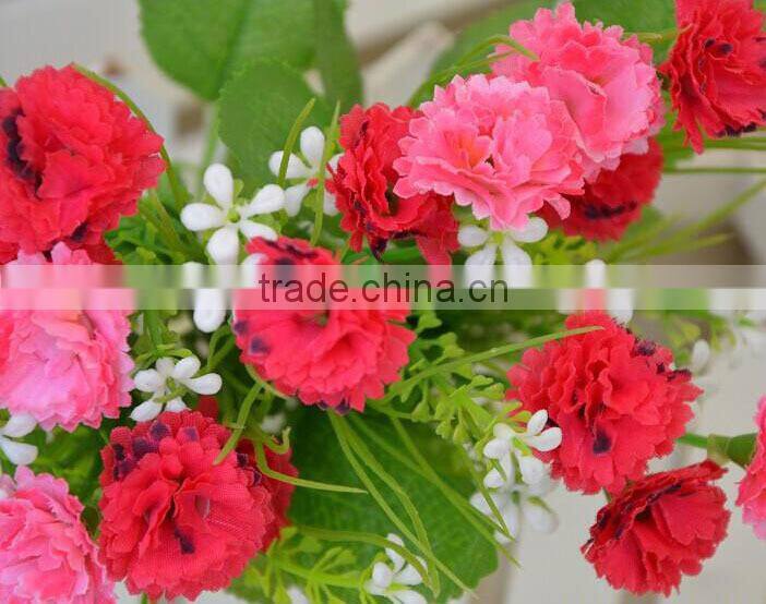 5 stems artificial flower , flower bunch