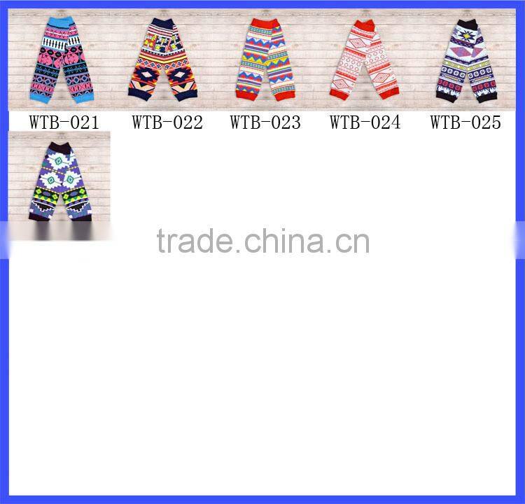 Wholesale football leg warmer 100% Cotton baby leg warmers knitted leg warmers