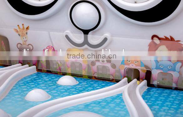 2017 DianFu Panda Around Music Children Capsule and lottery Game Machine For Sale