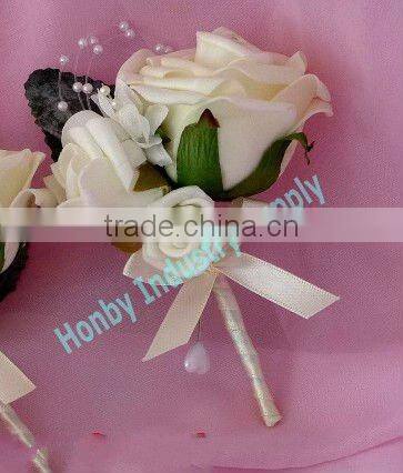 decorative 55mm heart shaped head florist pin