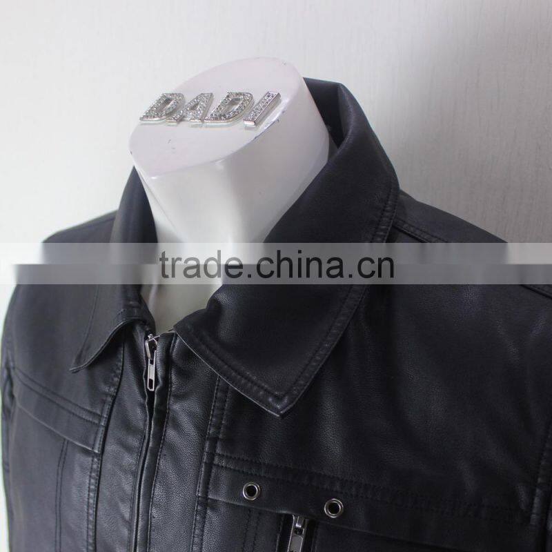 2015 Mens Genuine Leather Jacket