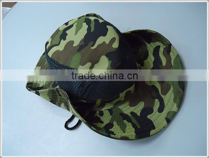 camo Bucket hat with custom design